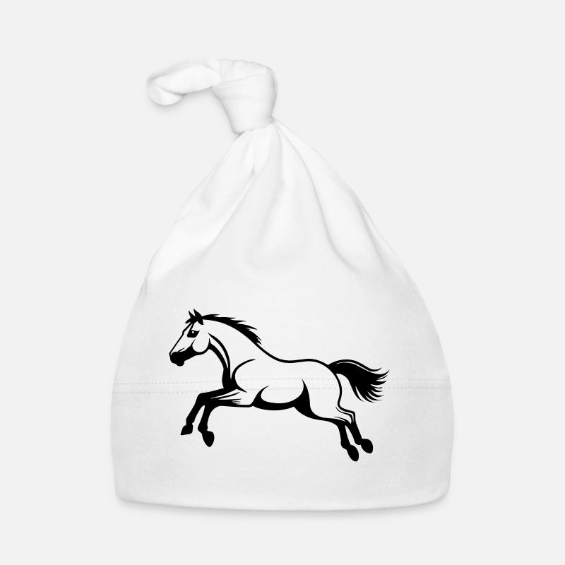 Saut d’obstacles à cheval Bonnet bio Bébé