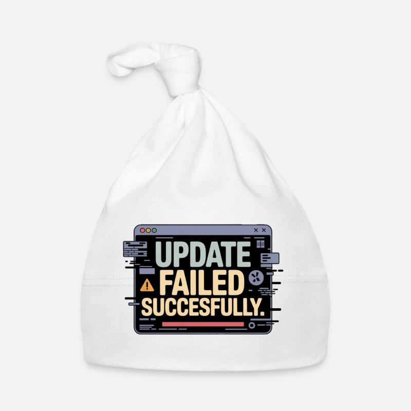 update-failed-successfully Baby Bio-Mütze