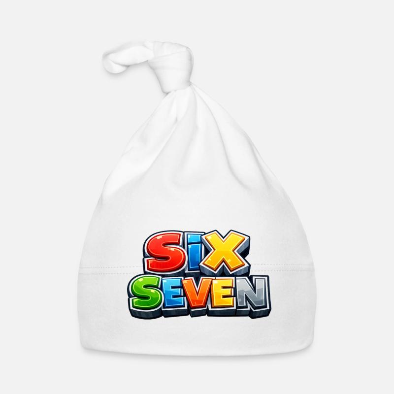 SixSeven - Organic Baby Cap - white