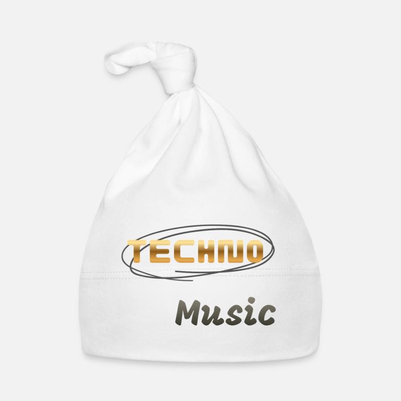 Techno-Musik Baby Bio-Mütze
