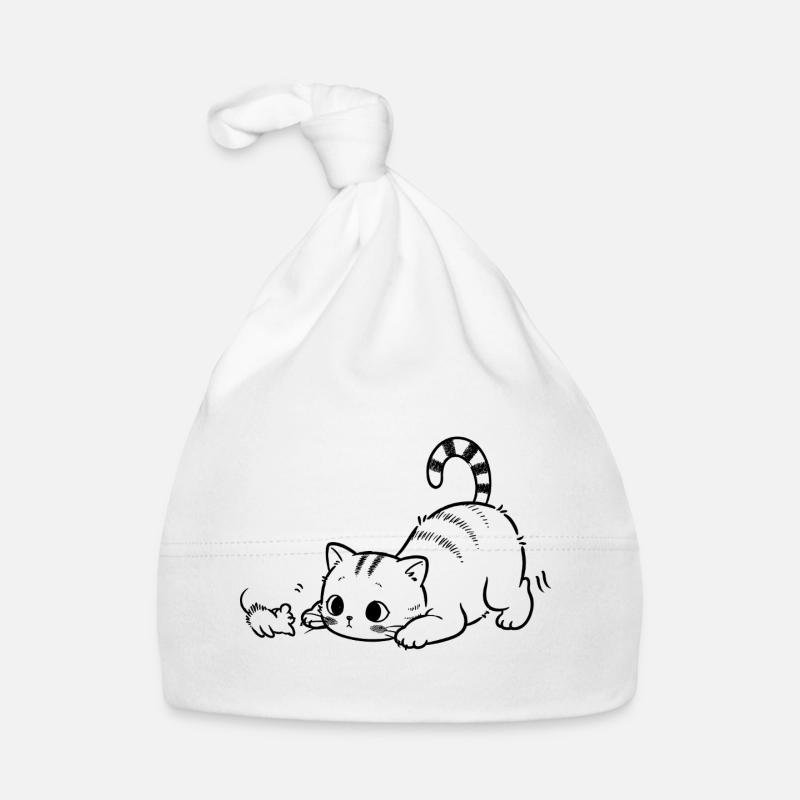 Pounce Mode Activated Organic Baby Cap