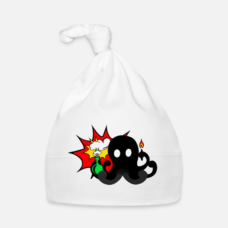 Science Explosion Organic Baby Cap