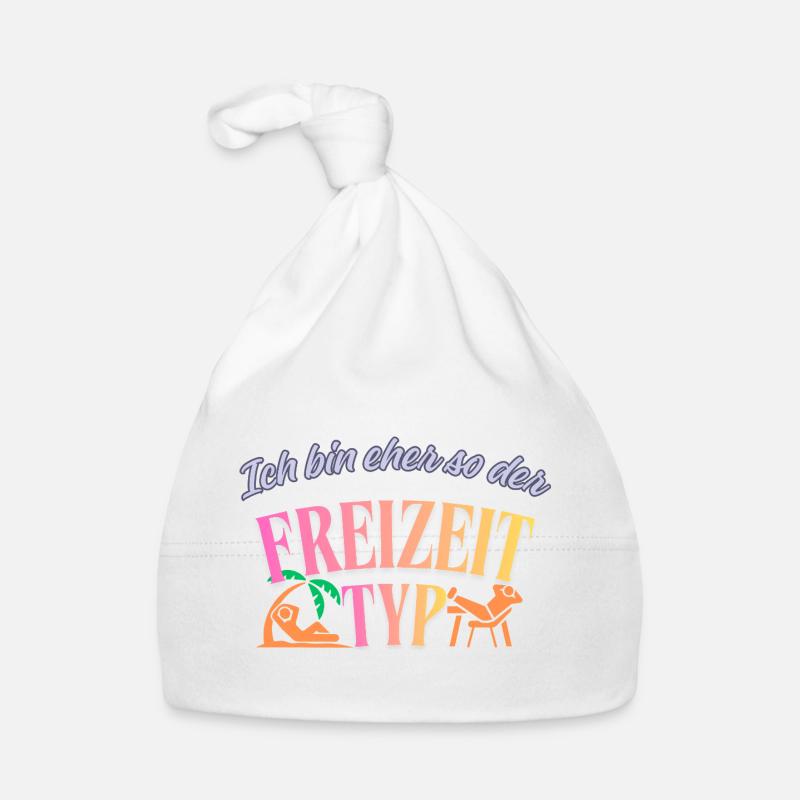 Freizeittyp im Retro-Farbenrausch Baby Bio-Mütze