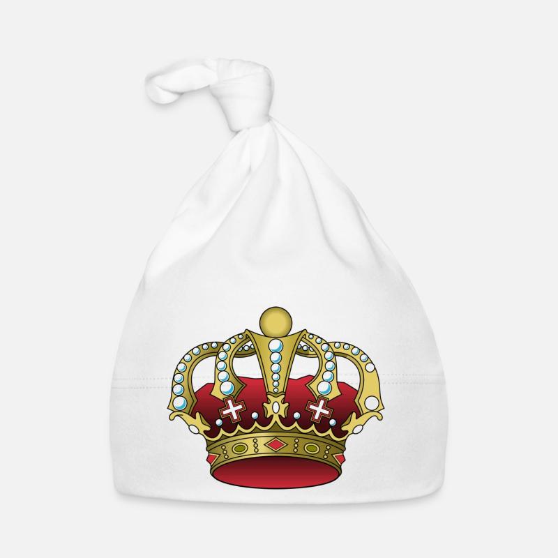 Krone Baby Bio-Mütze