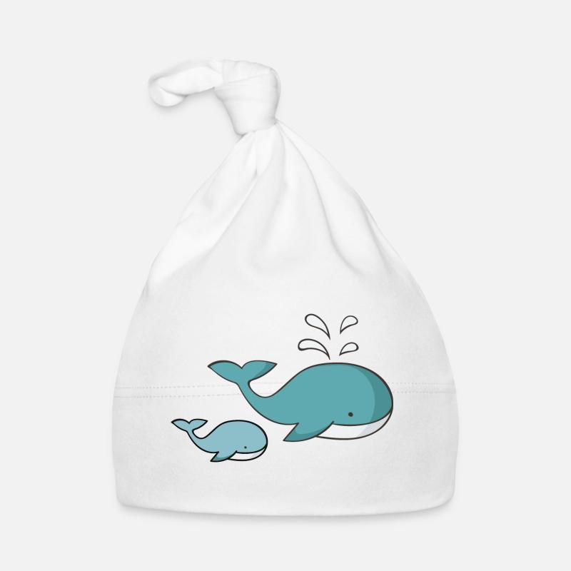 Wal Baby Bio-Mütze