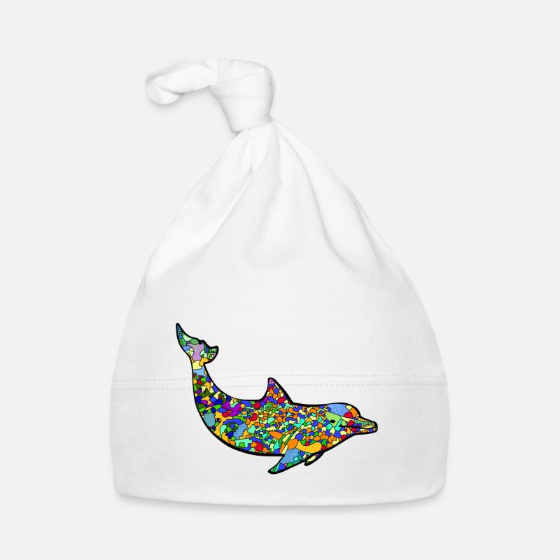 Dolphin - Delfin Baby Bio-Mütze