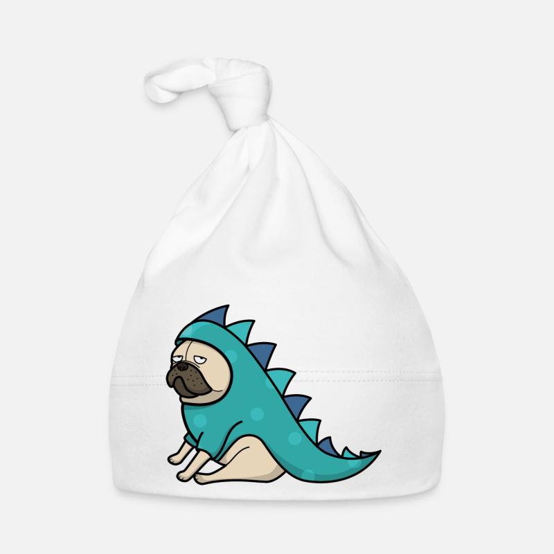 Mops Baby Bio-Mütze