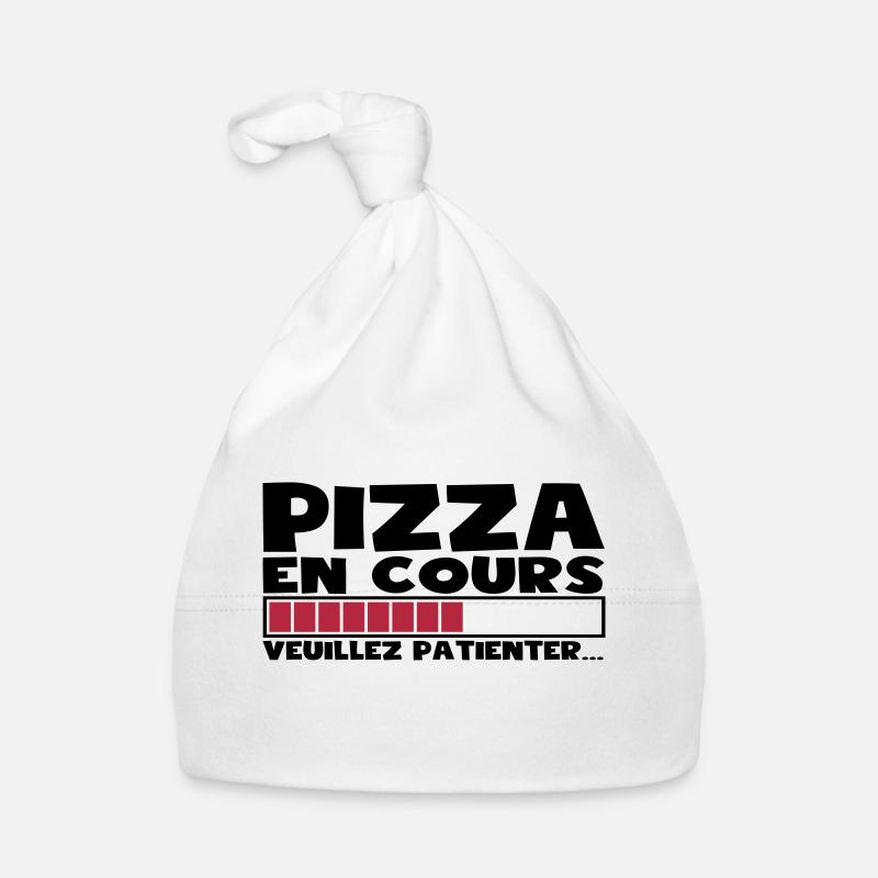 PIZZA EN COURS Bonnet bio Bébé