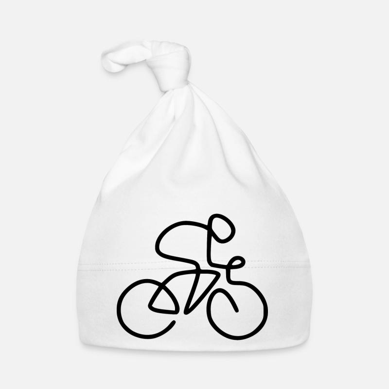 Fahrrad Rennrad Baby Bio-Mütze
