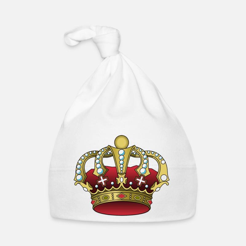 Krone Baby Bio-Mütze
