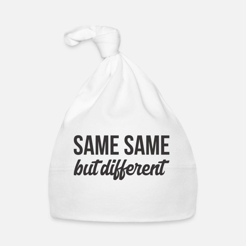 SAME SAME but different T.Shirt - Baby Bio-Mütze - Weiß