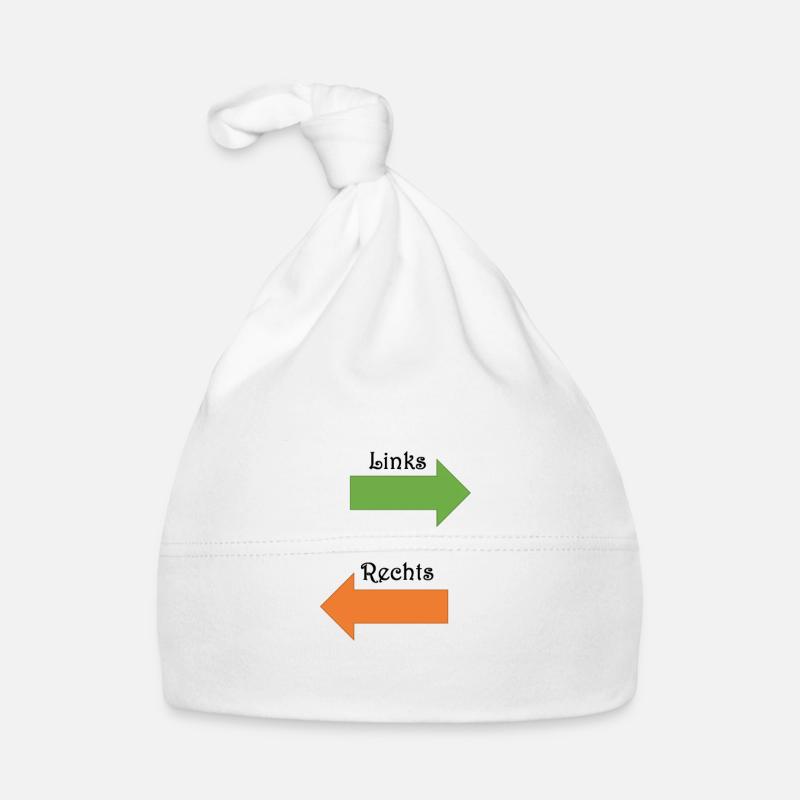 Sinistra e destra Cappellino ecologico per neonato