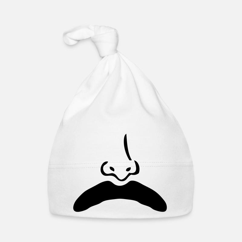 Schnurrbart Schnurrbart Nase nose1 Baby Bio-Mütze