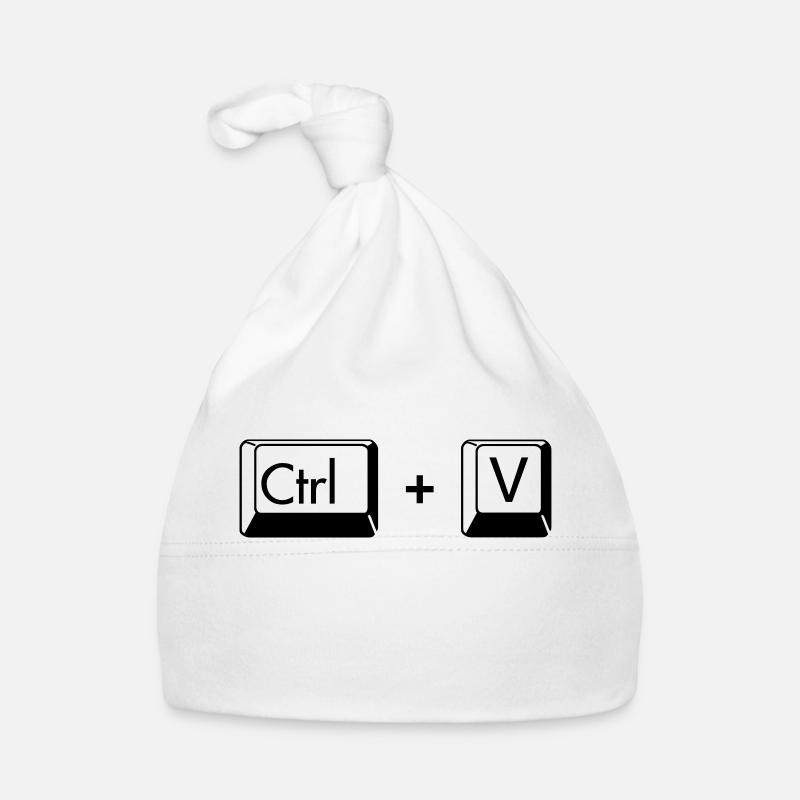 Copy paste funny gift for twins Organic Baby Cap