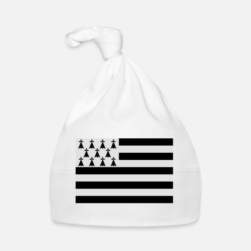 Bretagne ! - Bonnet bio Bébé - blanc