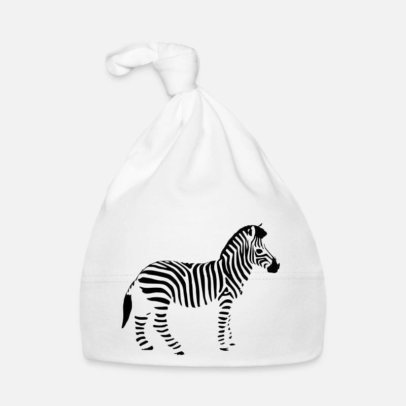 zebra Organic Baby Cap