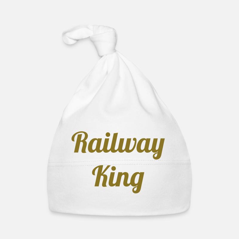 Eisenbahner / Eisenbahnen / Eisenbahn / Bahn Baby Bio-Mütze