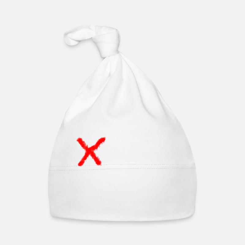 Aucune idée de cadeau de vélo électrique - Bonnet bio Bébé - blanc