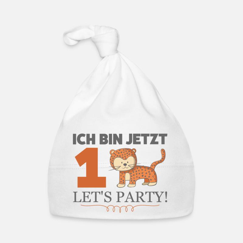 Erster Geburtstag Baby Bio-Mütze