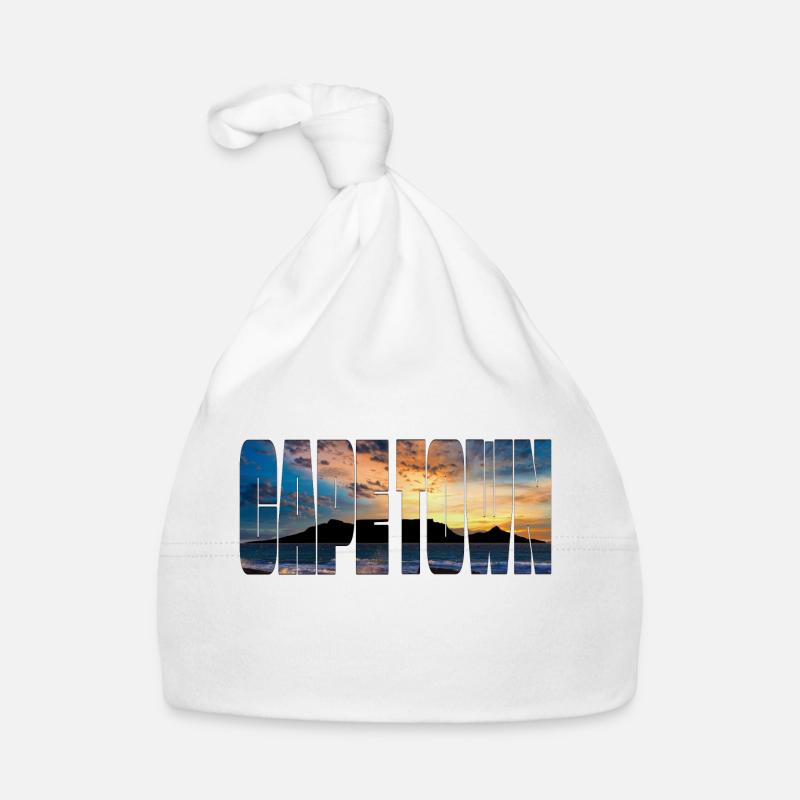 Cape Town Table Mountain Organic Baby Cap