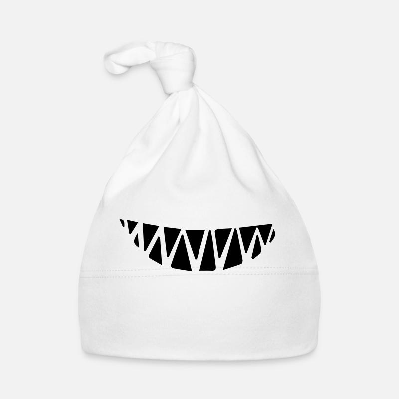Smiling teeth minimum distance Organic Baby Cap