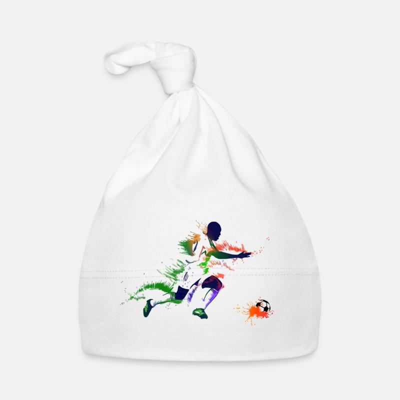 Fußball Baby Bio-Mütze