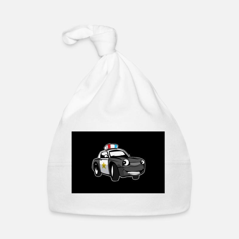 Polizei Baby Bio-Mütze