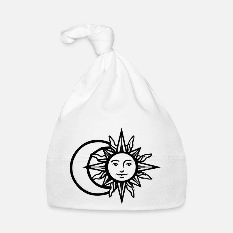 Sun & Moon Organic Baby Cap