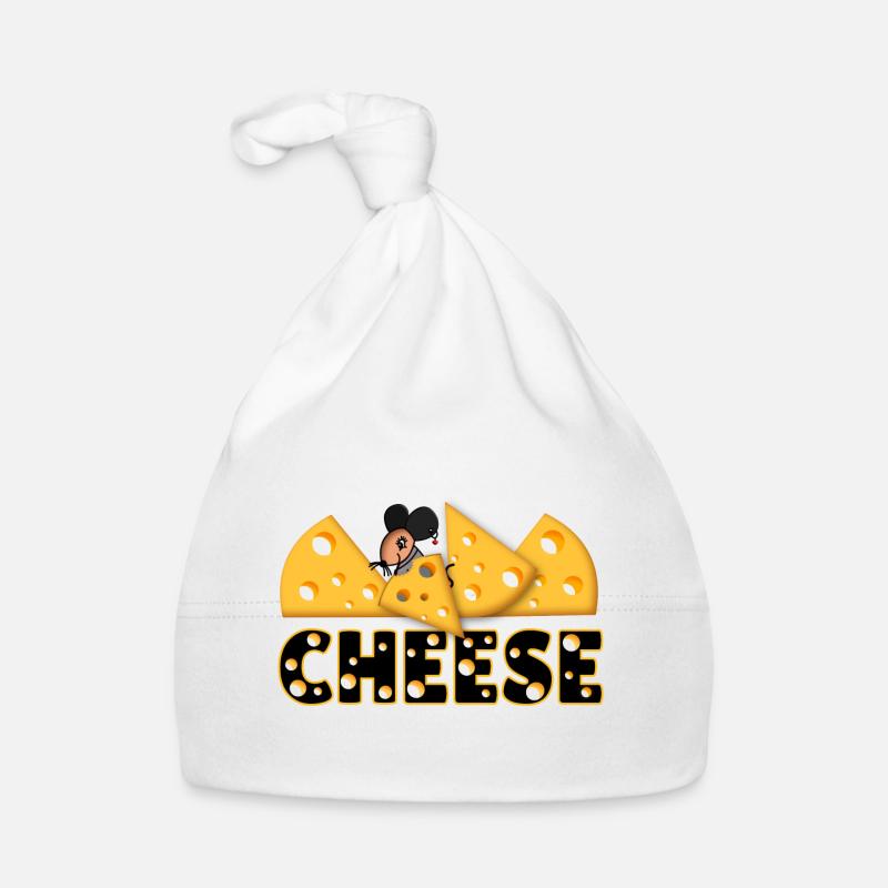 Fromage - Bonnet bio Bébé - blanc