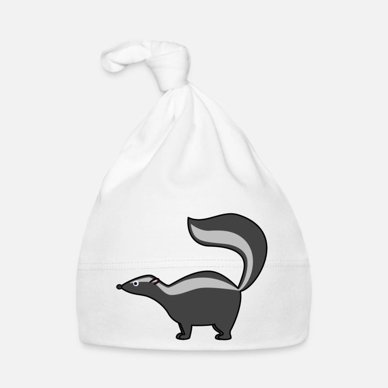 Skunk Organic Baby Cap