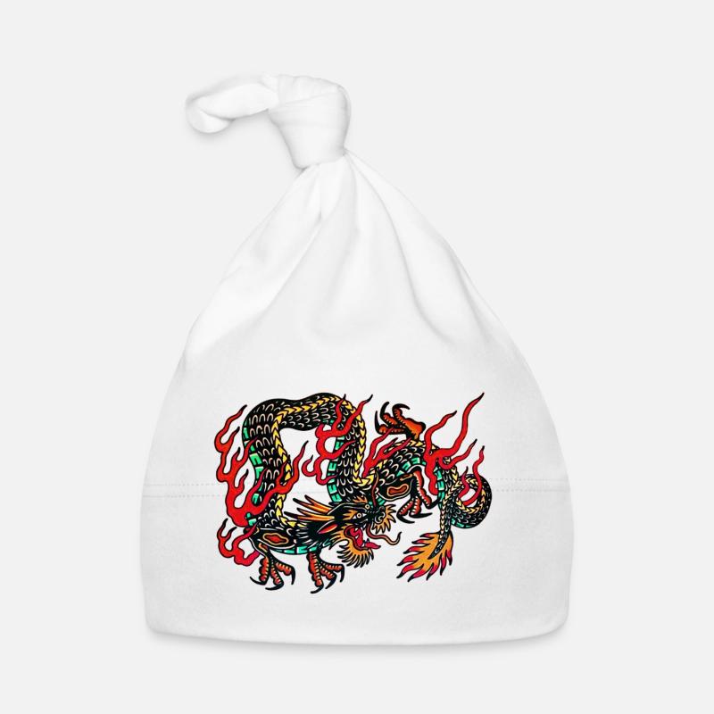 Dragon Bonnet bio Bébé