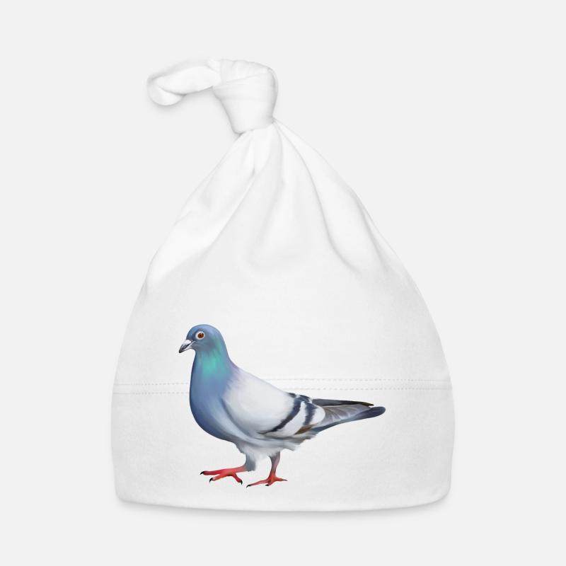 TAUBE Baby Bio-Mütze