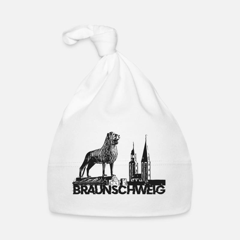Braunschweig Löwe Baby Bio-Mütze