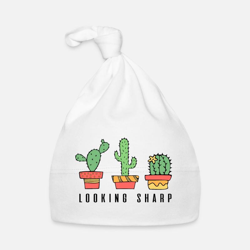 Looking Sharp Cactus Quote Organic Baby Cap