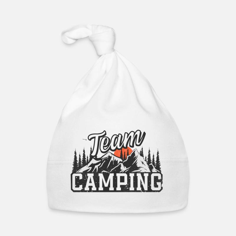 Team Camping Baby Bio-Mütze