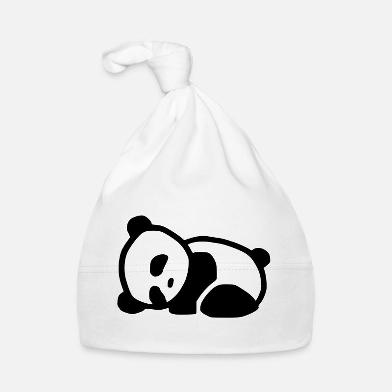 cuddly panda Organic Baby Cap