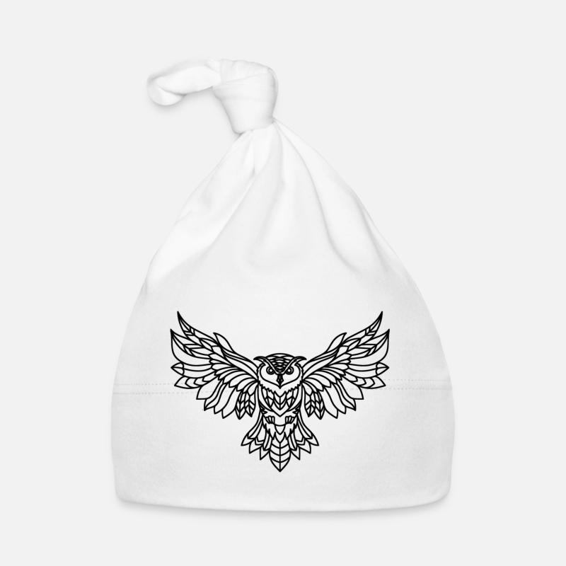 Eule Baby Bio-Mütze