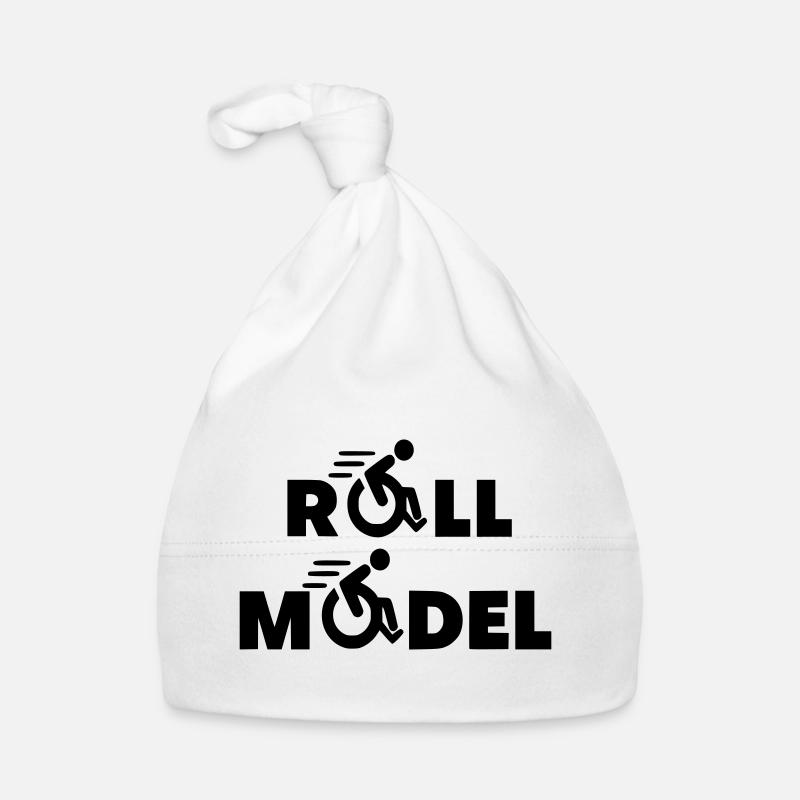 Jeder Rollstuhlfahrer ist ein Vorbild * Baby Bio-Mütze