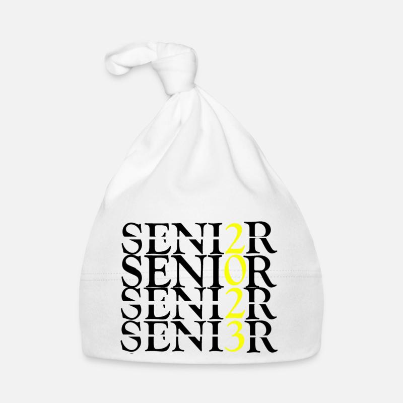 Senior 2023 Seniornight Geschenk Geschenkidee Uni Baby Bio-Mütze