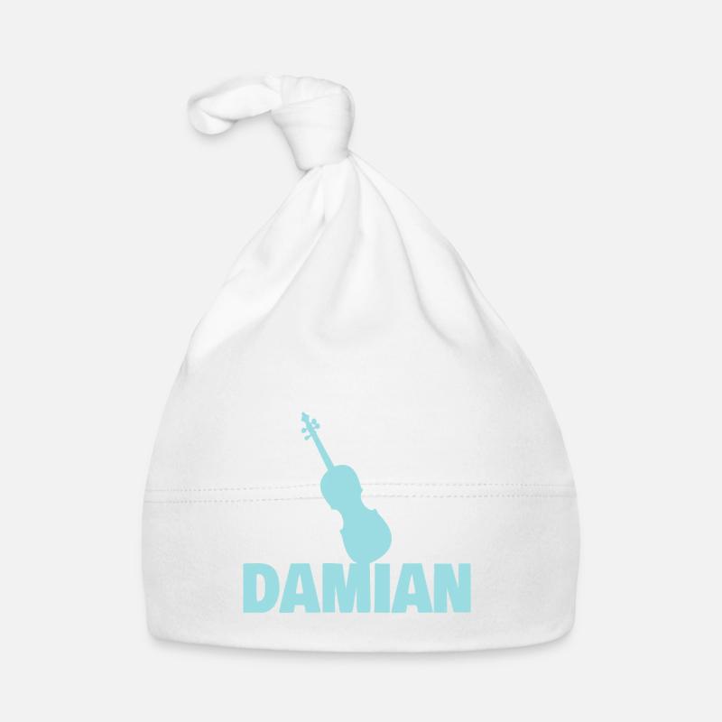 Violin Damian Organic Baby Cap