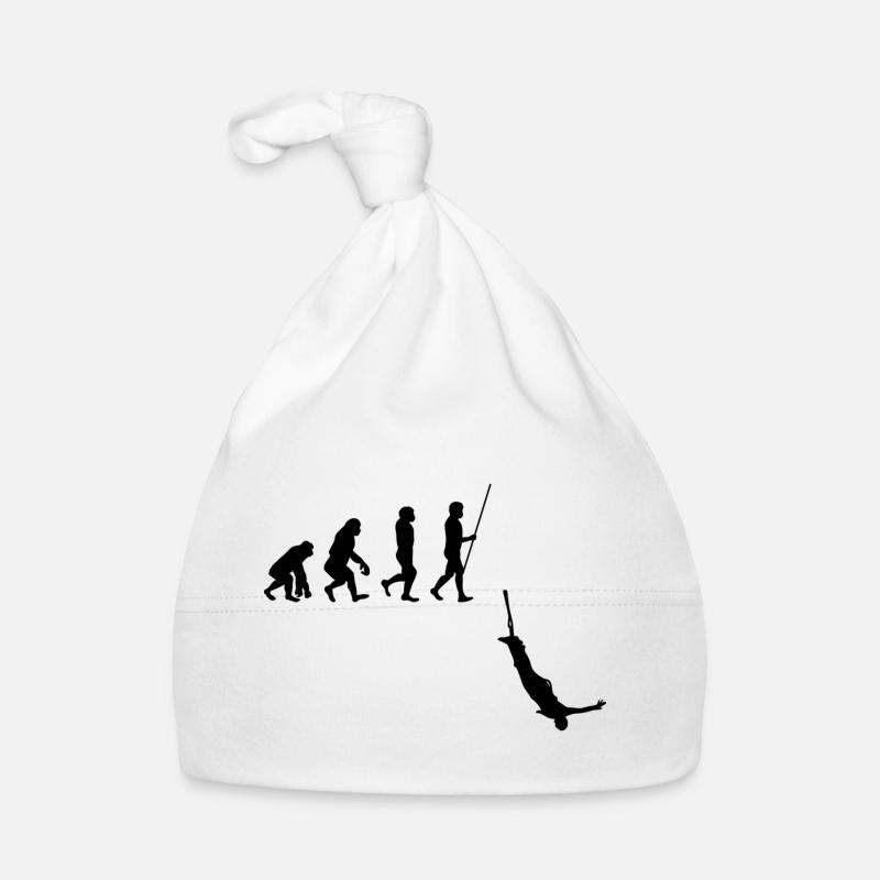 Bungee Jumping Evolution Sport Fun Baby Bio-Mütze