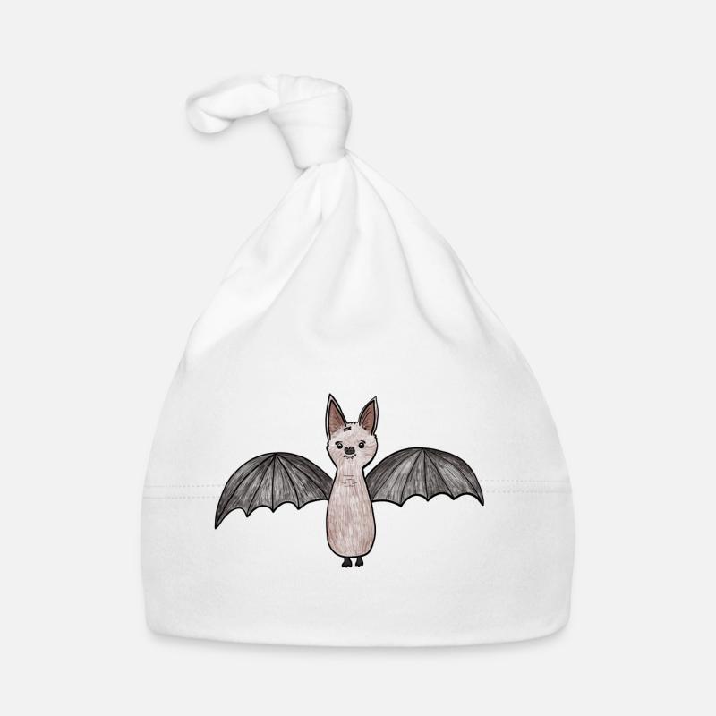 Fledermaus-Phantom Illustration Baby Bio-Mütze
