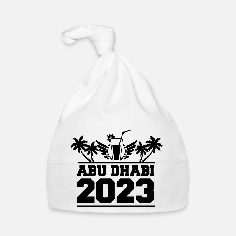 abu dhabi 2023 Baby Bio-Mütze