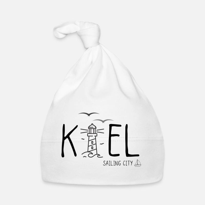 Kiel - Ostsee - Segeln Baby Bio-Mütze