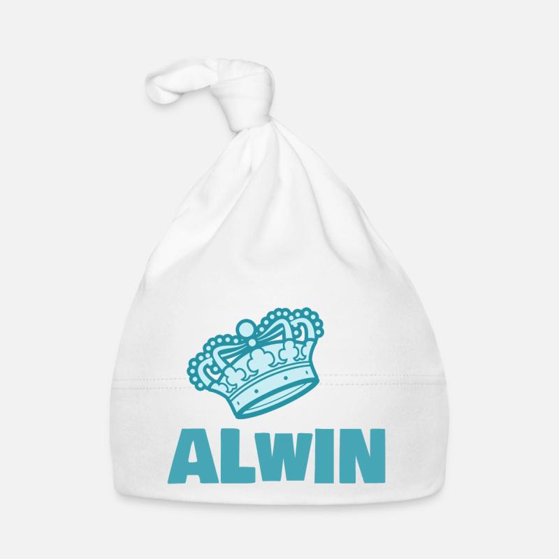 Couronne pour Alwin Alwin König Bonnet bio Bébé