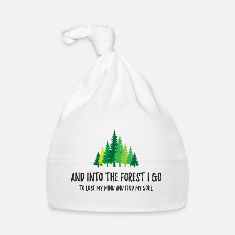 Et je vais dans la forêt Bonnet bio Bébé