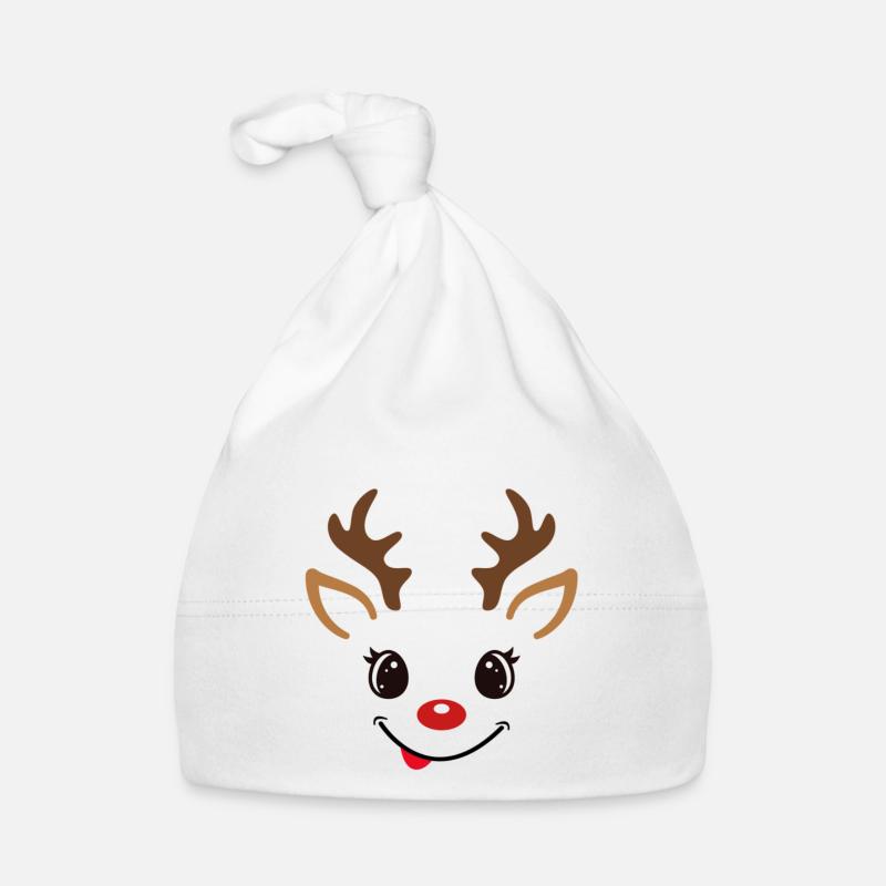 Rennes de Noël Bonnet bio Bébé