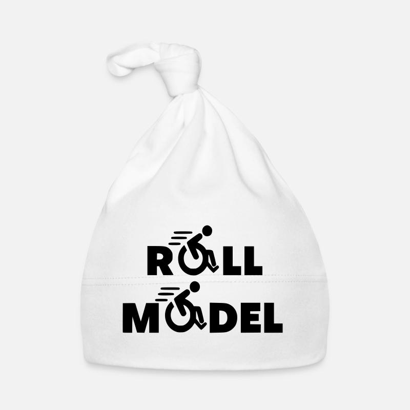 Jeder Rollstuhlfahrer ist ein Rollenmodell * Baby Bio-Mütze