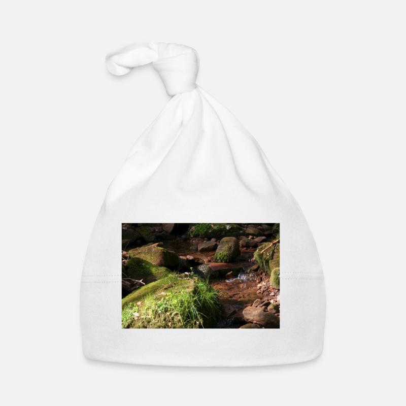 Black Forest Forest Stream Organic Baby Cap