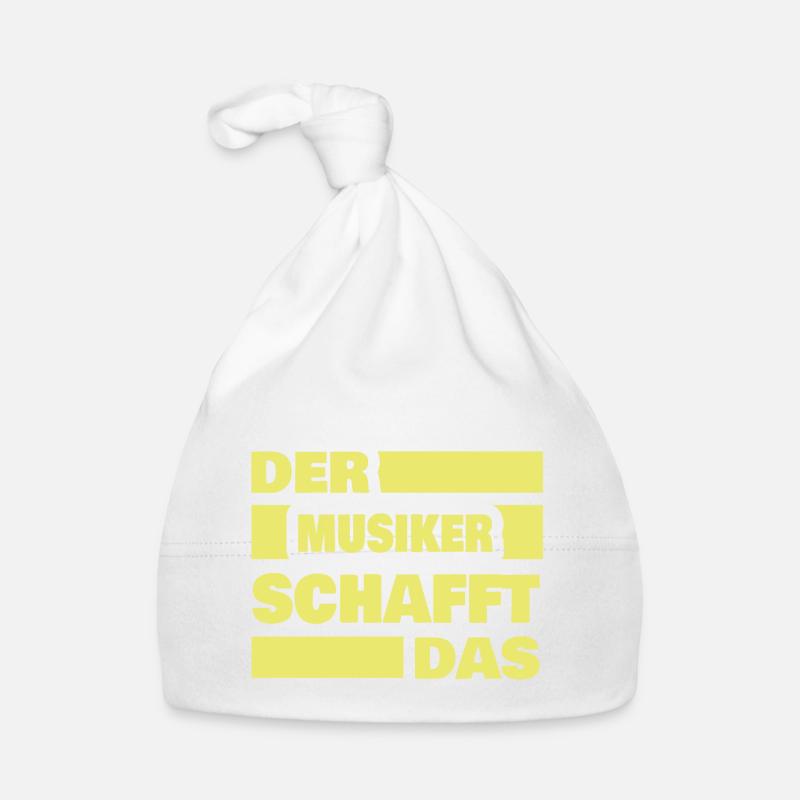 Arbeit Musiker Baby Bio-Mütze